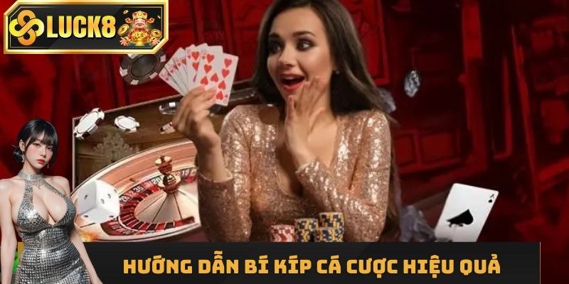 Hướng dẫn bí kíp cá cược hiệu quả cùng Luck8